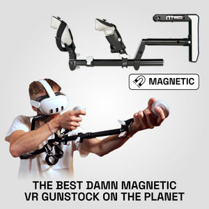 OneStock Magnetic VR Gunstock for Quest 3/3S