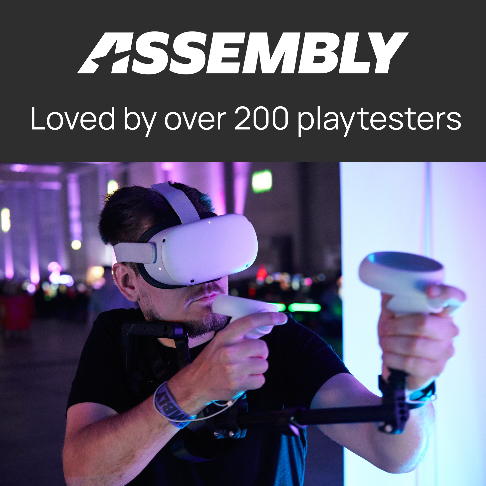 Wield VR OneStock loved by playtesters at Assembly gaming expo