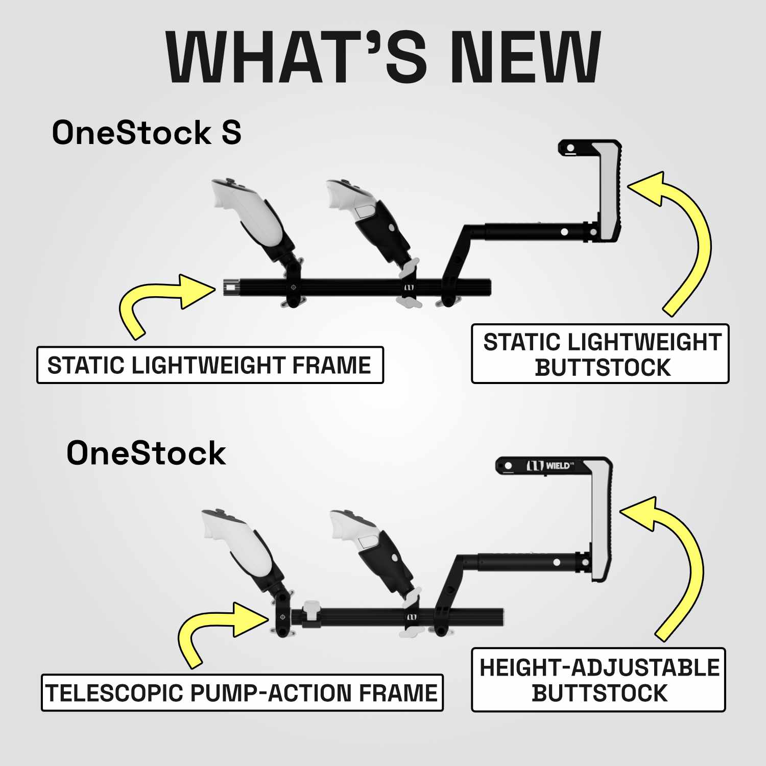 OneStock S VR Gunstock