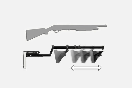 World's Most Adaptable VR Shooter Accessory –Wield VR OneStock