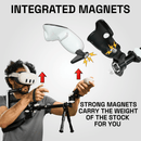Integrated magnets in OneStock Magnetic controller mounts