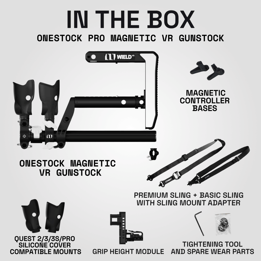 OneStock Pro Magnetic package contents