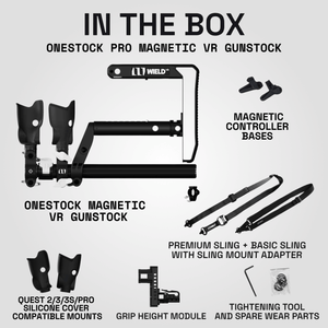 OneStock Pro Magnetic package contents