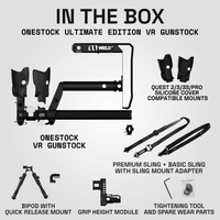 OneStock Ultimate Edition Open Grips package contents