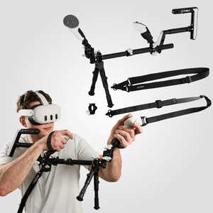 OneStock Ultimate VR gunstock with slings, grip height module and bipod