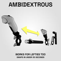 VR OneStock VR Gunstock – beidhändiges Design für Controller