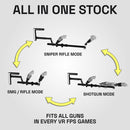 Empuña VR OneStock VR Gunstock, todo en uno para todos los gráficos de juegos fps.