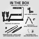 Todas las piezas incluidas en el kit de culata para rifle Wield VR OneStock Ultimate Edition VR.