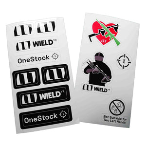 Empuña la realidad virtual Pegatinas para culatas de rifle OneStock VR 