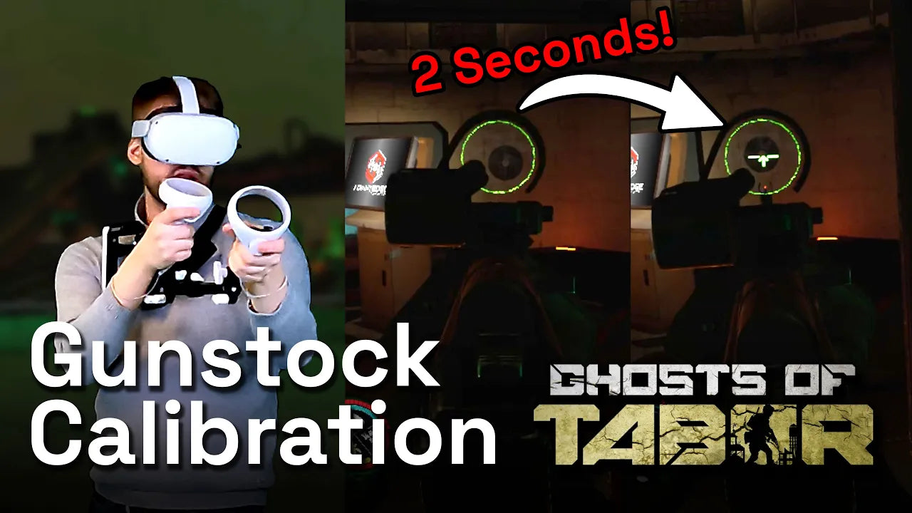 Alignez votre crosse VR MENU SANS CALIBRAGE dans Ghosts of Tabor !