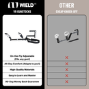 Wield VR Onestock Comparaison entre les crosses VR et les imitations bon marché